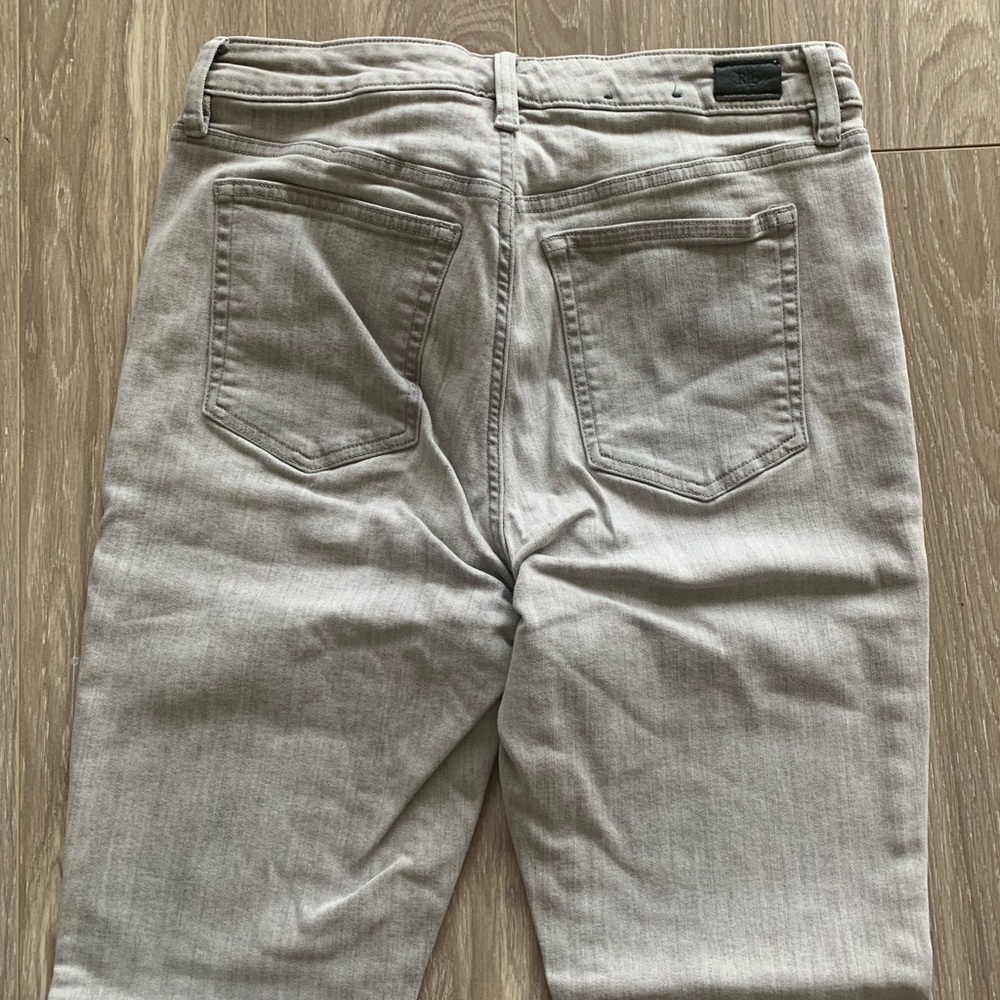 Ralph Lauren Premier Skinny Jeans Light Grey Sz 8 - Picture 3 of 5